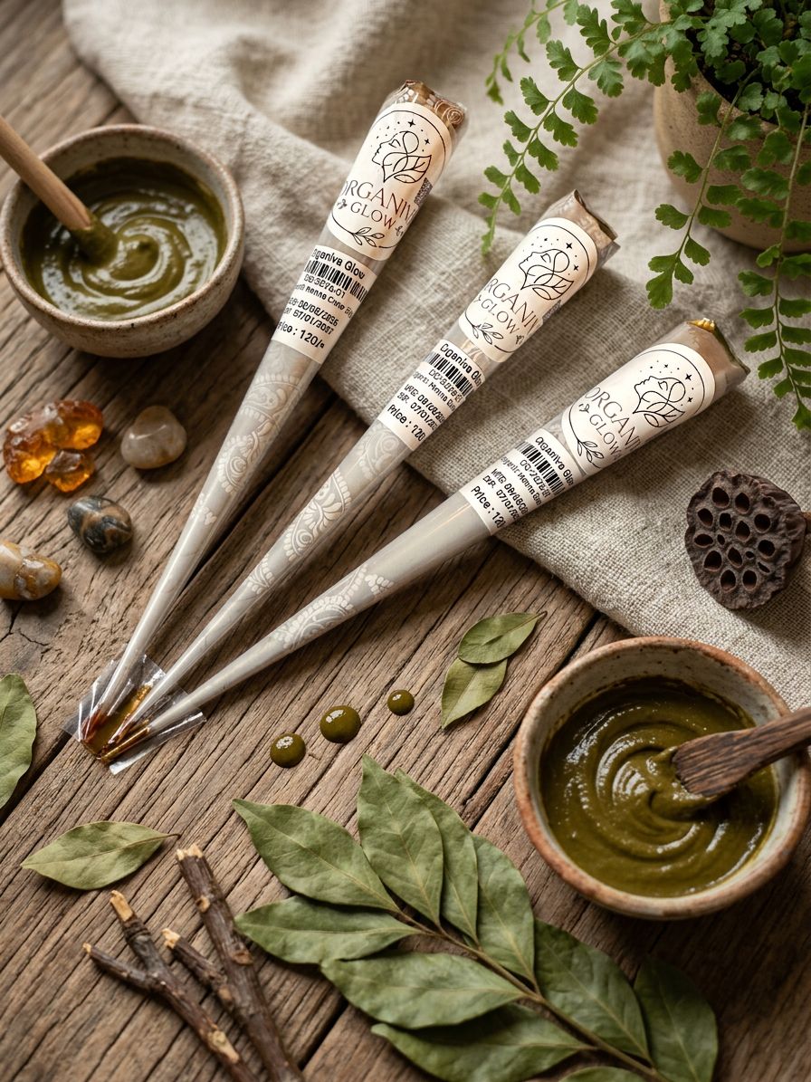 Organic Nail Henna Cone- 15g